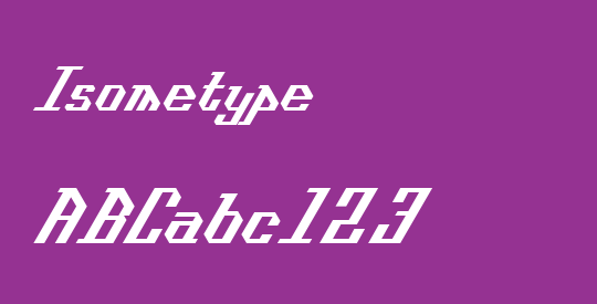 Isometype