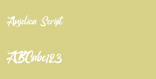 Anjelica Script