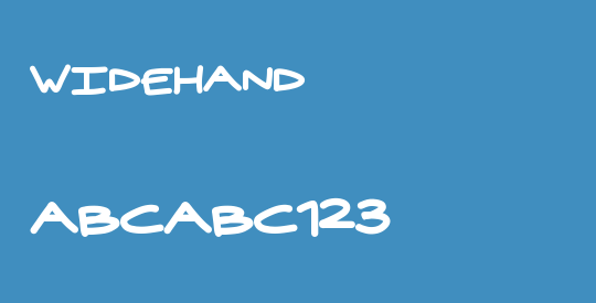 widehand