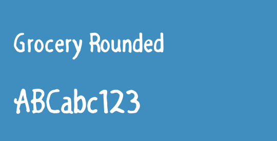 Grocery Rounded