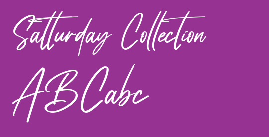 Satturday Collection