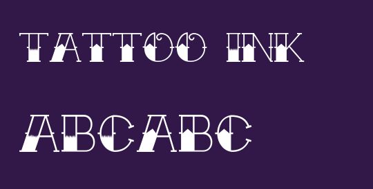 Tattoo Ink