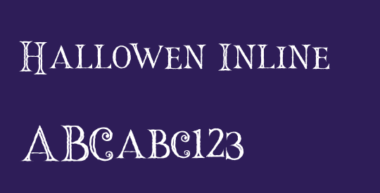 Hallowen Inline