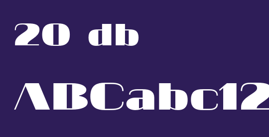 20 db