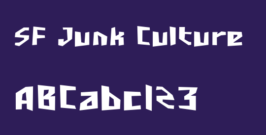 SF Junk Culture