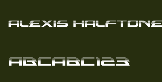 Alexis Halftone
