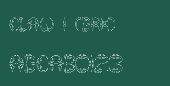 CLAW 1 (BRK)