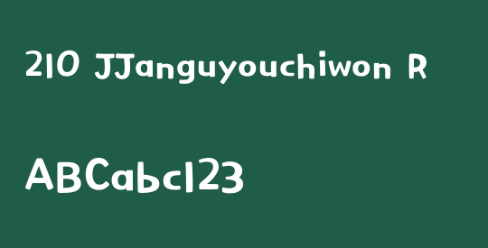 210 JJanguyouchiwon R