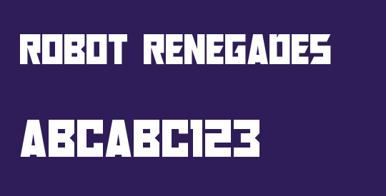Robot Renegades