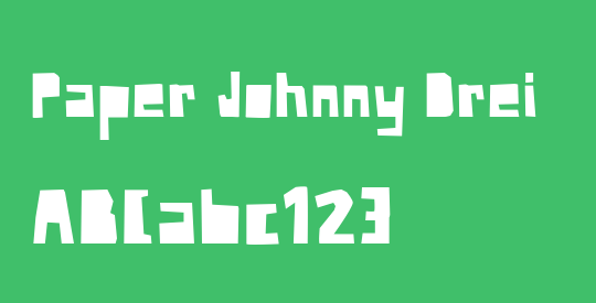 Paper Johnny Drei