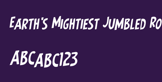 Earth's Mightiest Jumbled Rotalic