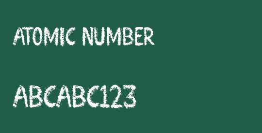 Atomic Number 