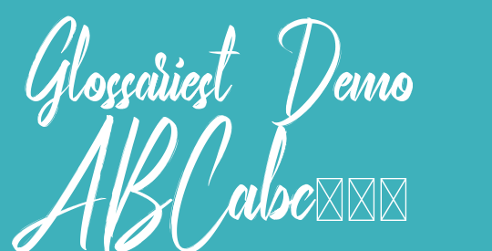 Glossariest Demo