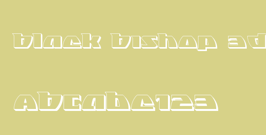 Black Bishop 3D