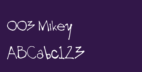003 Mikey
