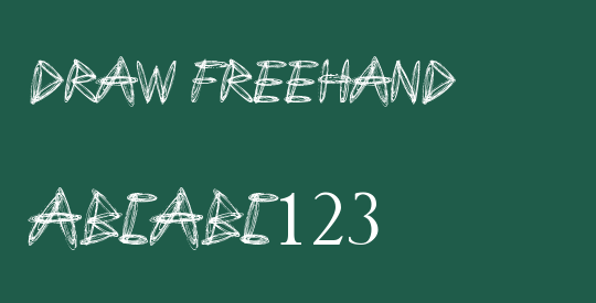 Draw Freehand
