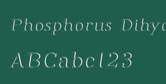 Phosphorus Dihydride
