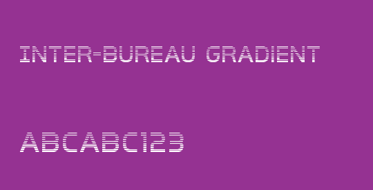 Inter-Bureau Gradient