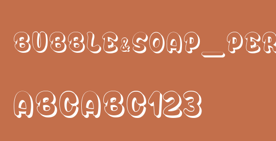 Bubble&Soap_PersonalUseOnly