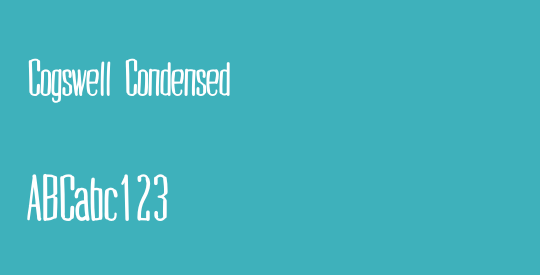 Cogswell Condensed