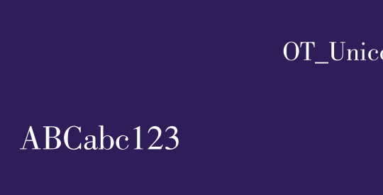 方正蒙文孟草体OT_Unicode