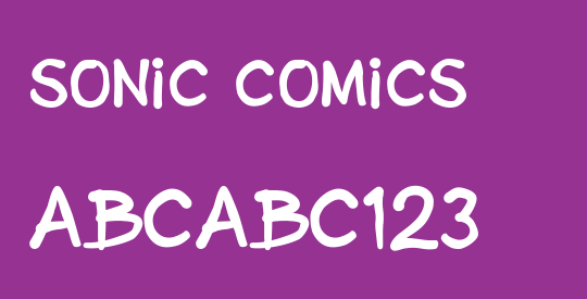 Sonic Comics