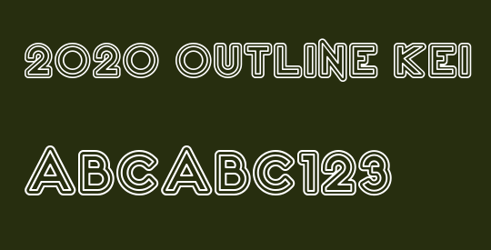 2020 Outline Kei