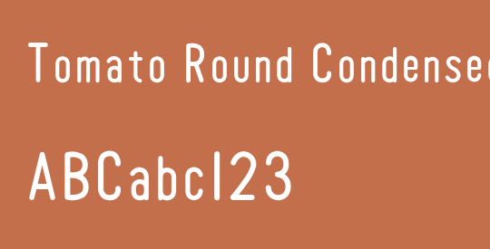 Tomato Round Condensed