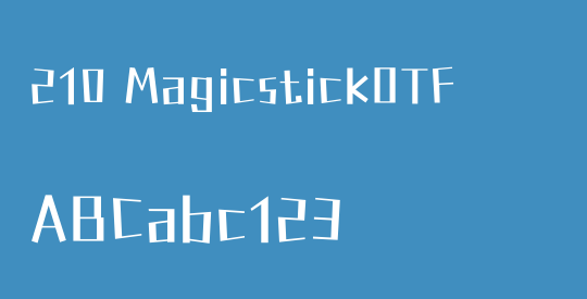 210 MagicstickOTF