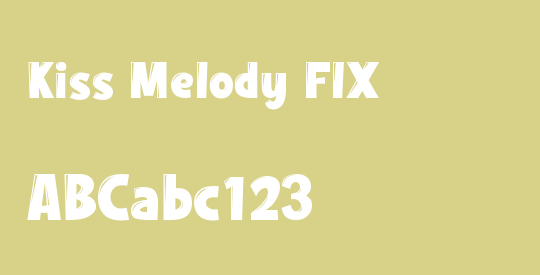 Kiss Melody FIX