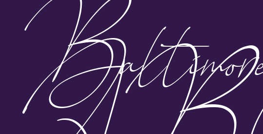 Baltimore Regular - Italic