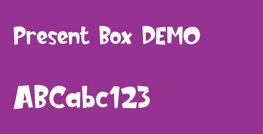 Present Box DEMO