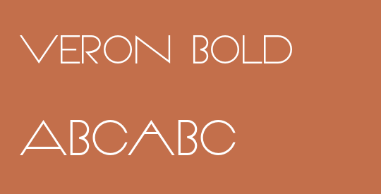 Veron Bold