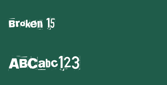 Broken 15