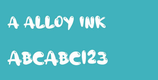 a Alloy Ink