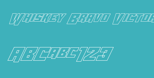 Whiskey Bravo Victor Outline