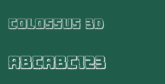 Colossus 3D