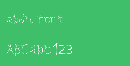 abdn font