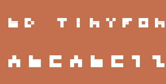 BD TINYFONT