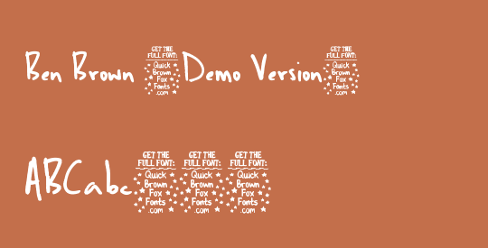 Ben Brown (Demo Version)