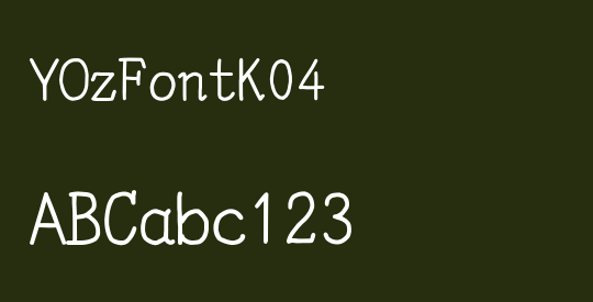 YOzFontK04