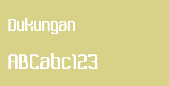 Dukungan