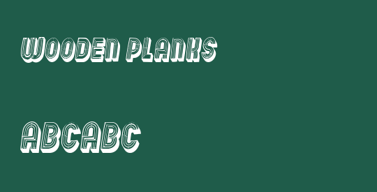 Wooden Planks