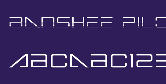 Banshee Pilot Halftone