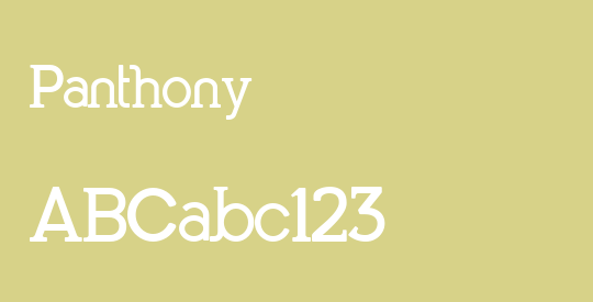 Panthony
