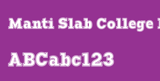 Manti Slab College Demo