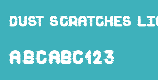 Dust Scratches light