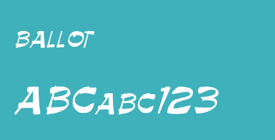 ballot