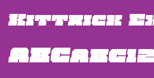 Kittrick Expanded Semi-Italic