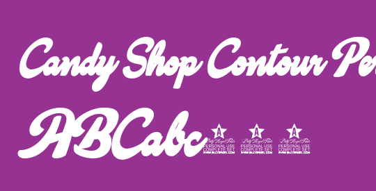 Candy Shop Contour Personal Use